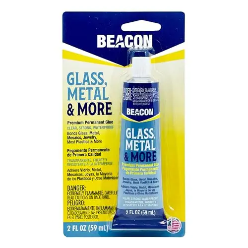 BEACON Glass, Metal & More adhesive bottle