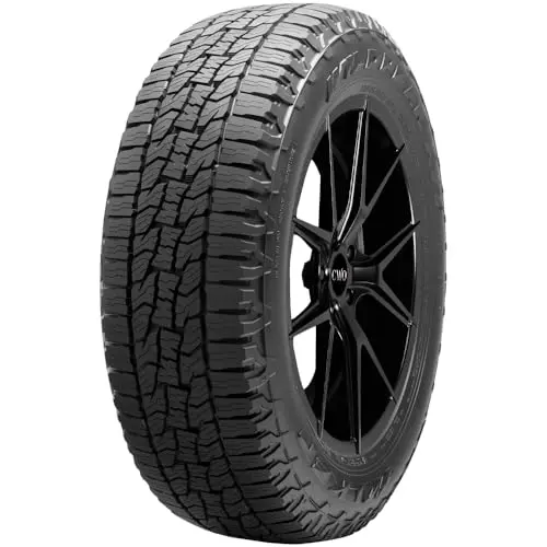 Goodyear Wrangler SR-A all-season radial tire with deep tread grooves