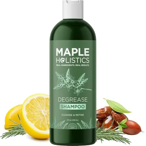 Maple Holistics clarifying shampoo with rosemary for oily hair