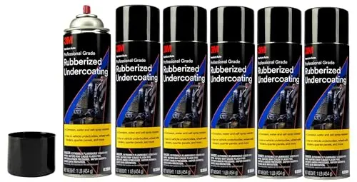 3M professional grade rubberized undercoating 6-pack for vehicle protection
