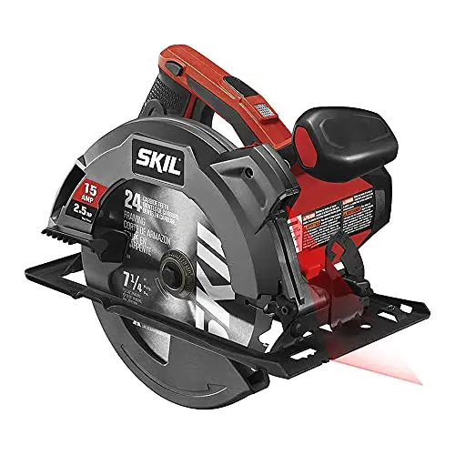SKIL 15-amp circular saw with laser guide and dust blower