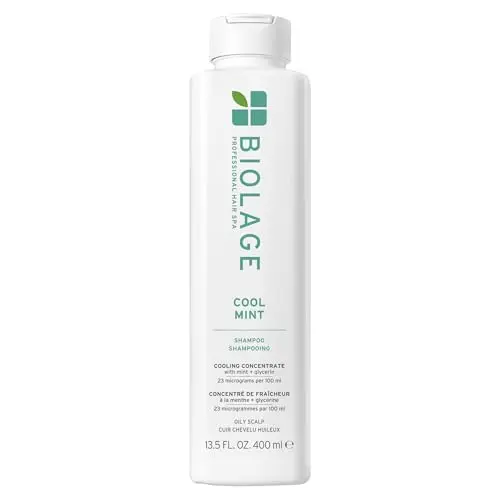 Biolage Cool Mint Shampoo bottle for oily scalp balance