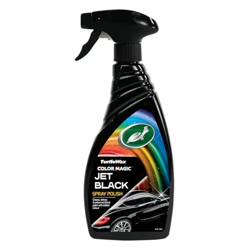 Turtle Wax Jet Black Car Spray Polish bottle