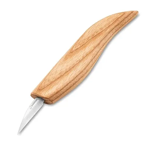 BeaverCraft C15 detail wood carving knife with wood handle