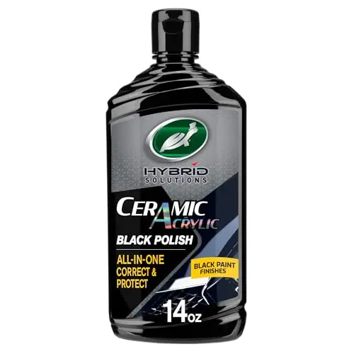 Turtle Wax Hybrid Solutions Ceramic Acrylic Black Polish bottle