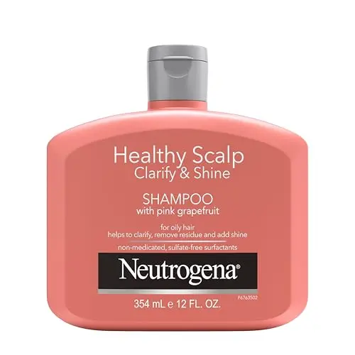 Neutrogena clarifying shampoo with pink grapefruit for oily hair