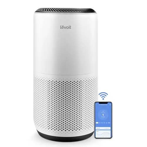 LEVOIT Core 400S-P smart air purifier with display