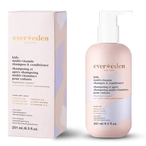 Evereden Kids Shampoo and Conditioner 2-in-1 bottle