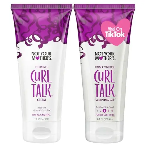 Not Your Mother's Curl Talk Frizz Control Sculpting Gel and Defining Cream for curly hair