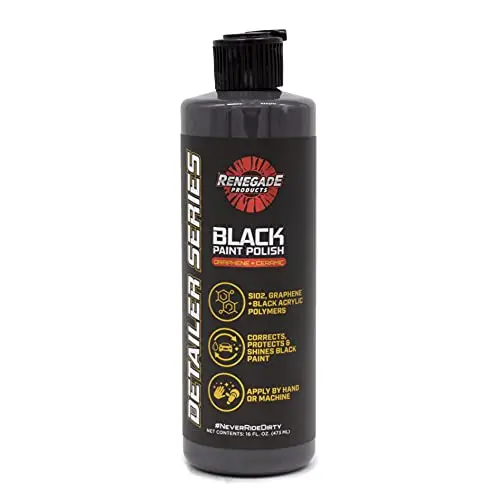 Renegade Products Graphene + Ceramic Black Paint Polish bottle