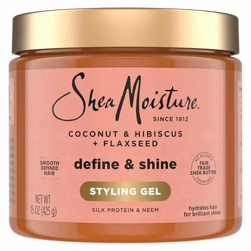 SheaMoisture Define & Shine Styling Gel for curly hair