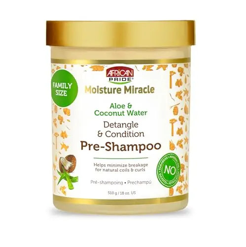 African Pride pre-shampoo detangler for 4C hair