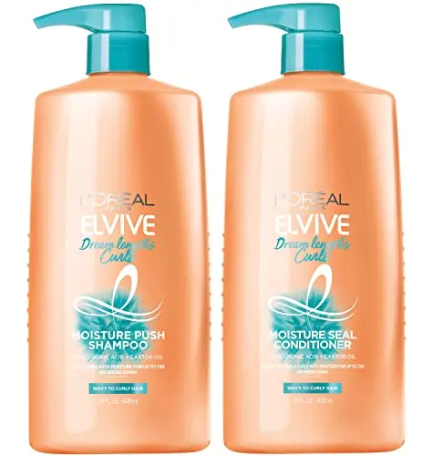 L'Oreal Paris Elvive Dream Lengths Curls Shampoo and Conditioner