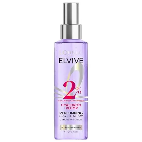 L'Oreal Paris Elvive Hyaluron Plump hair serum bottle