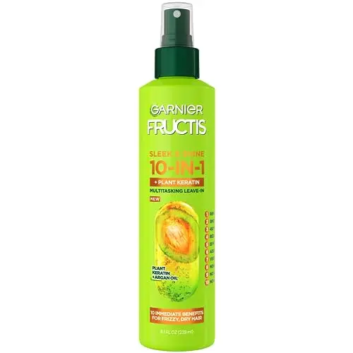 Garnier Fructis Sleek & Shine 10-in-1 spray bottle
