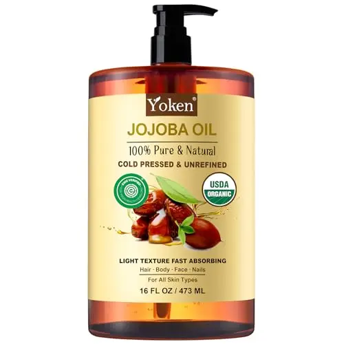 Yoken Pure Jojoba Oil Organic large bottle