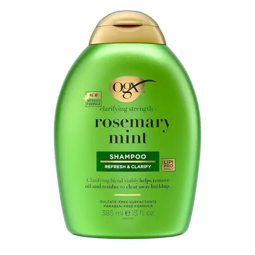 OGX Clarifying Shampoo with rosemary and mint for oily hair