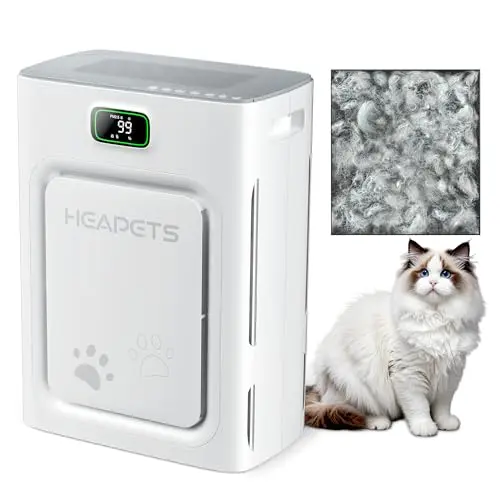 HEAPETS P358 air purifier with pet-focused features