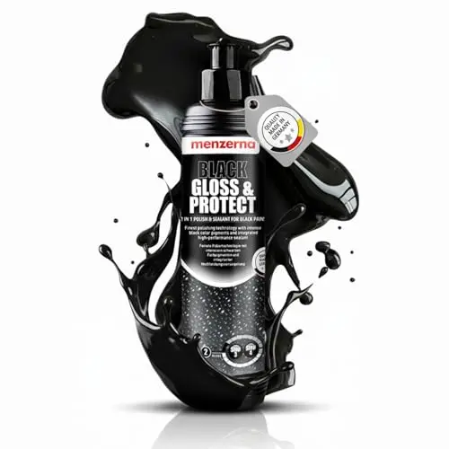 MENZERNA Black Gloss & Protect polish bottle